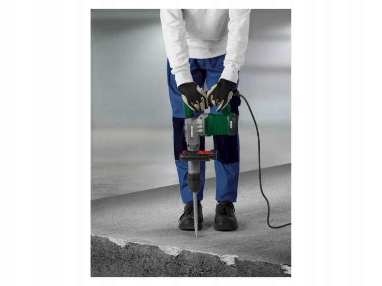 Mocny młot do betonu kamienia PARKSIDE młot wyburzeniowy SDS-Max 15J 1300W
