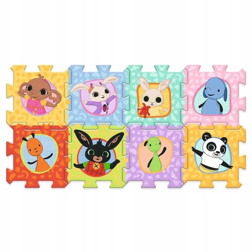 TREFL Puzzlopianka układanka dla malucha 0+ miękkie puzzle piankowe BING