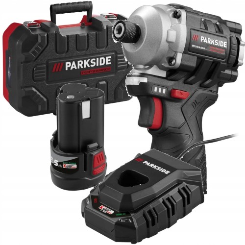 Akumulatorowa zakrętarka PARKSIDE PDSSAP 12V 170Nm Akumulator 2,5A ład 6A