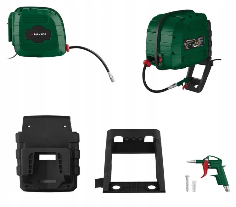 Kompresor PARKSIDE PKS 1100W kompresor z automatycznym bębnem maks. 8 bar