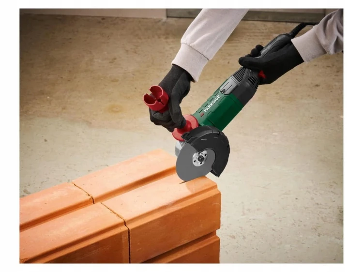 Szlifierka kątowa PARKSIDE PWS 125 1200W metalowa tarcza do cięcia NOWA