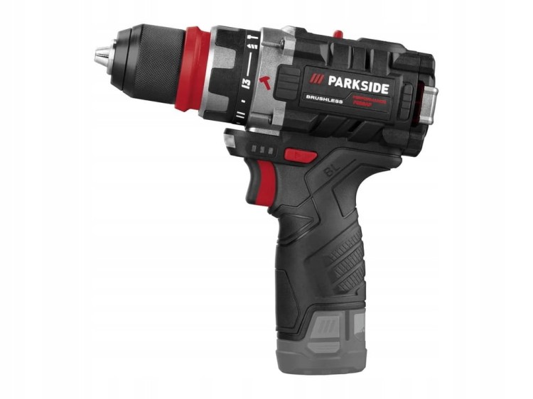 Wkrętarka z udarem PARKSIDE akumulatorowa wiertarka PSBSAP 12V + akumulator