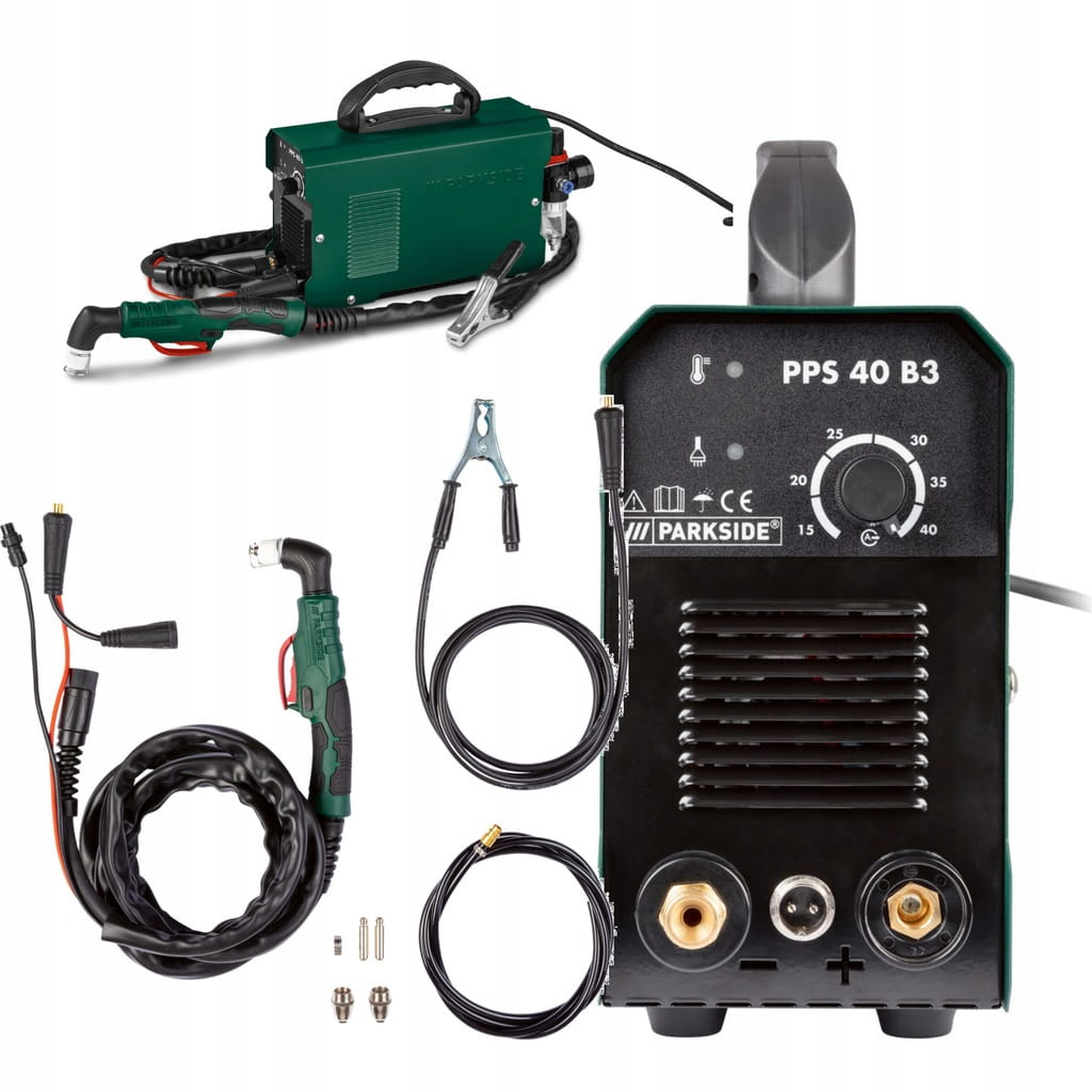 Przecinarka plazmowa PARKSIDE PPS 40 przecinarka 230V 40A cięcie do 12mm